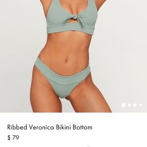 L*Space Ribbed Veronica Bikini Bottom